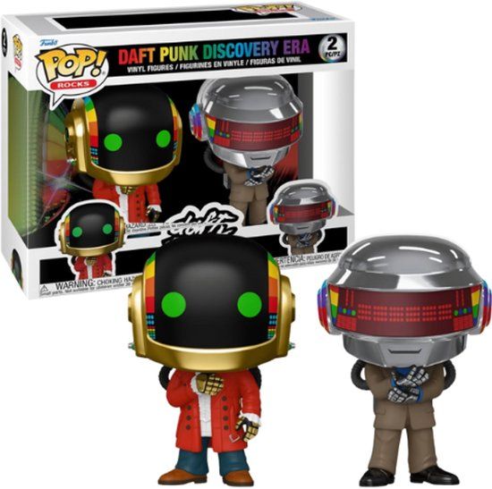 Funko Daft Punk Daft Punk Discovery Era (Pop! Rocks) vinylfiguren Unisex Funko Pop! - Neutraal - Standard