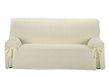 Martina Home Milan Bankhoes met strikken, beige, 3-zits