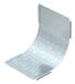 OBO Bettermann couvercle pour courbe verticale 90° montante 300mm acier zingué bande