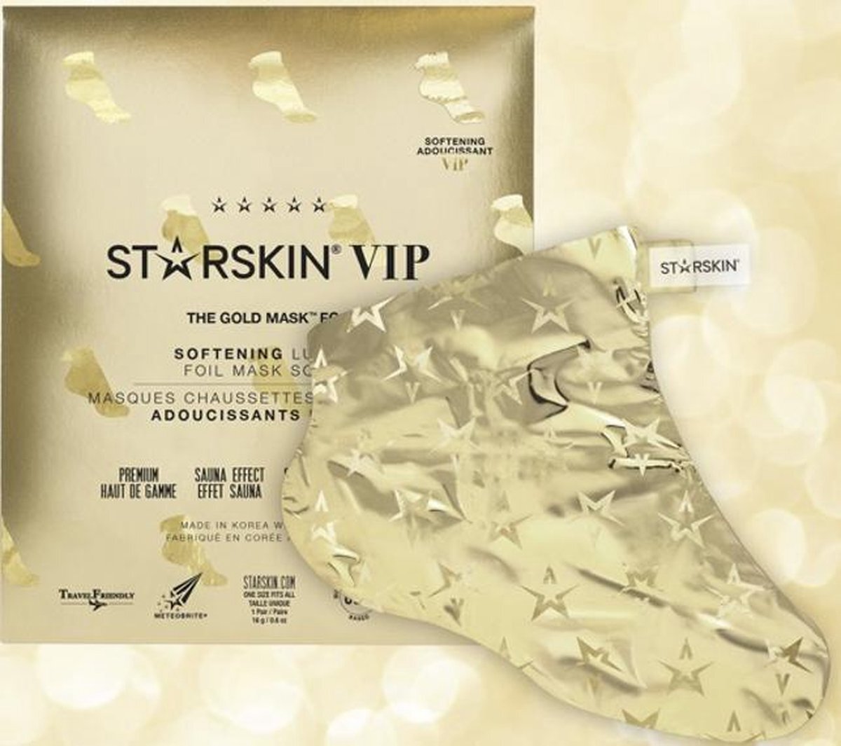 STARSKIN® VIP the Gold Mask™ Foot Voetenmasker