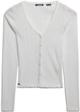 Superdry - Athletic Essential Pointelle Vest - Dames - Lange mouwen shirts
