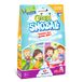 Simba 105953074 Glibbi Snoball, Sneeuwbalgevecht het hele jaar, poeder verandert water in sneeuw, 4 x 20 g, 60 ballen, gelmassa, snowball, glibber, vanaf 3 jaar, exclusief bij Amazon