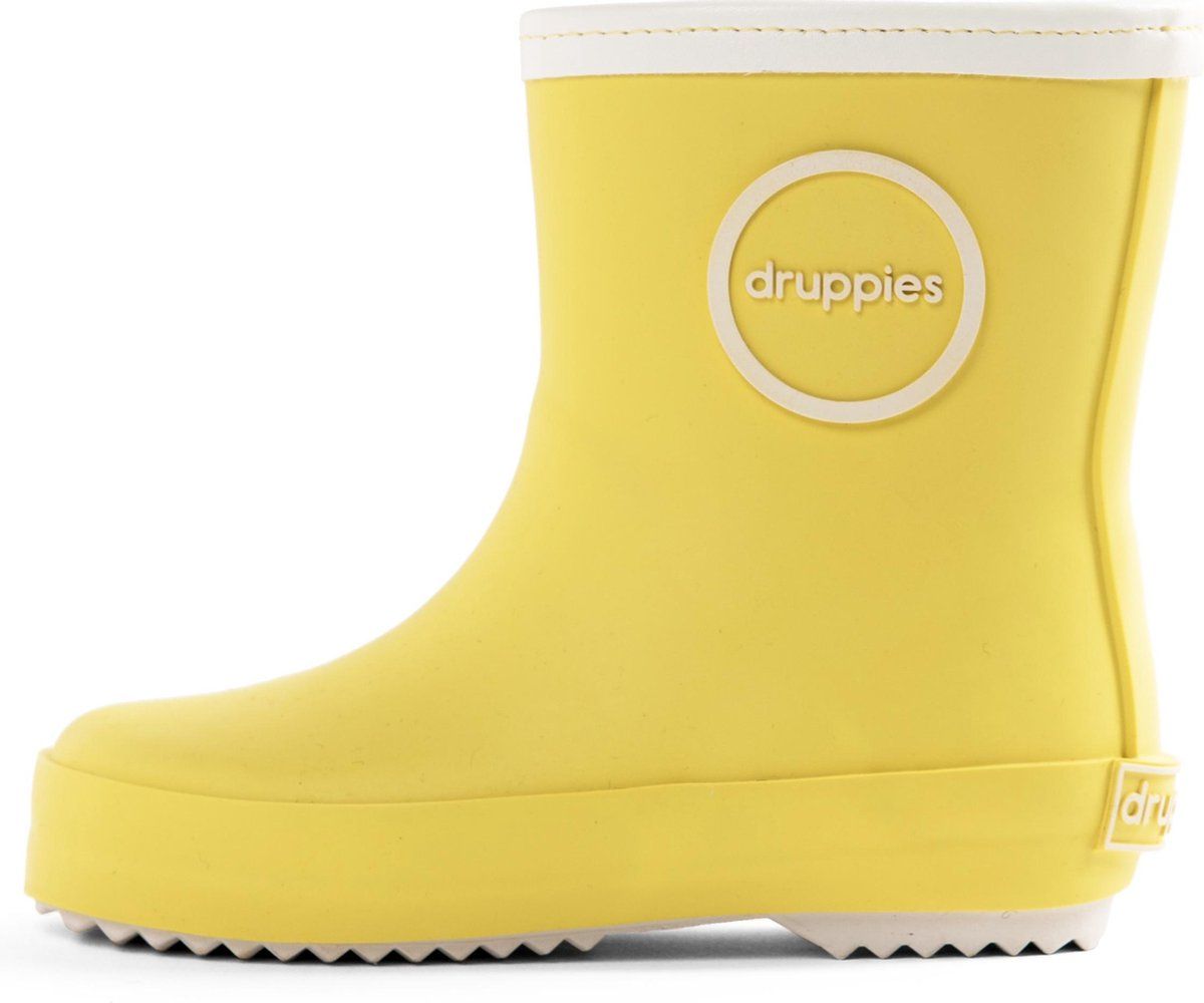 Druppies Regenlaarzen - Newborn Boot - Geel - Maat 27