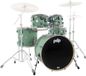 PDP Drums Concept Maple 5-Piece Satin Seafoam shellset incl. snaredrum