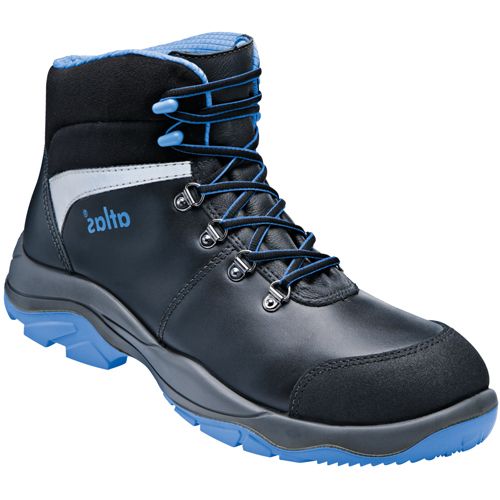 Atlas Werkschoen SL 84 Hoog S2 | Zwart/Blauw | Maat 46