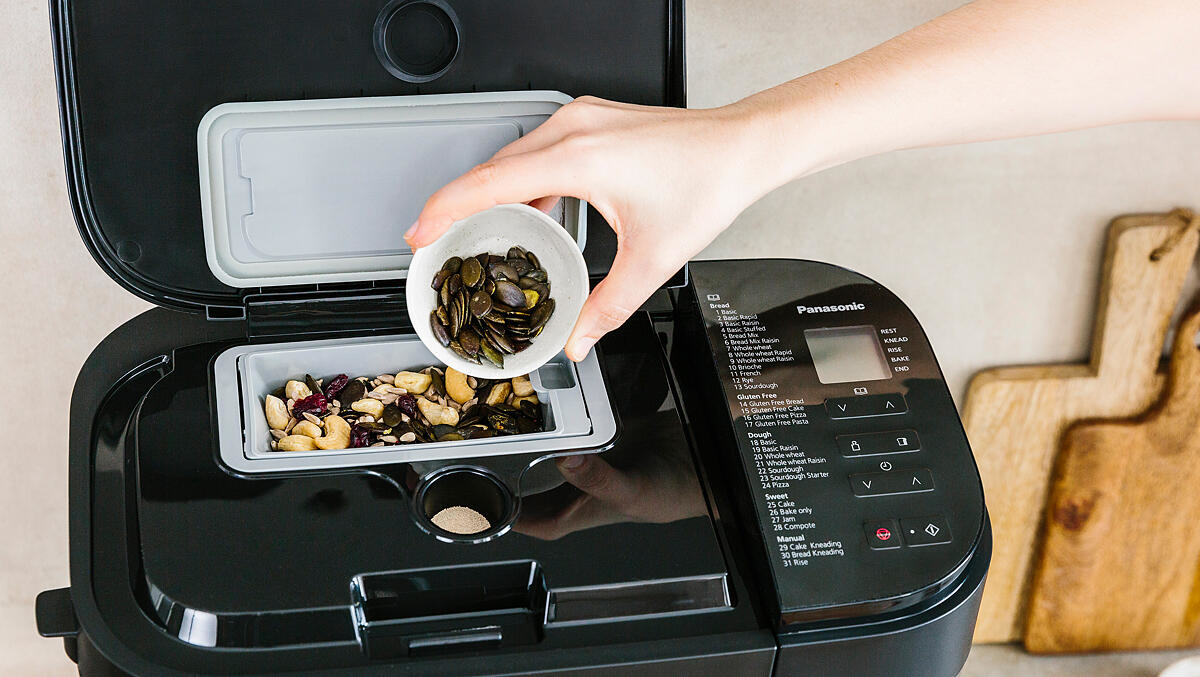 Panasonic SD-YR2540 Broodbakmachine - 550W - Zwart/Grijs