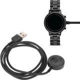 Shenzhen Haorui Industrial Technology Co., Ltd. Chargeur de montre magnétique pour Gen 6 Gen 5 Gen 4 - Noir