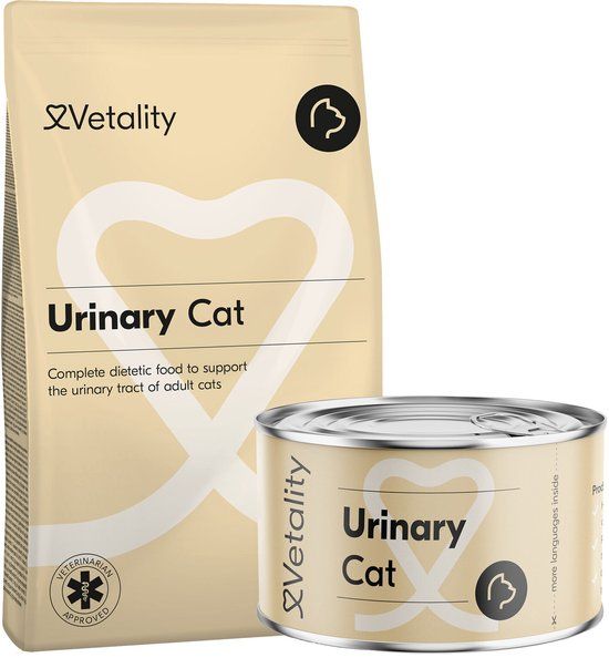 Vetality Kattenvoer Urinary - 2 kg + 12 x 100 gram natvoer
