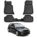 OMAC Tapis de sol pour BMW 1er E87 HB 5 portes 2004-2011 Noir 4 pièces TPE