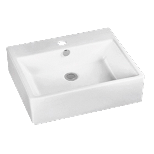 Best Design wastafel bestone 53x41.5x15cm - Wit