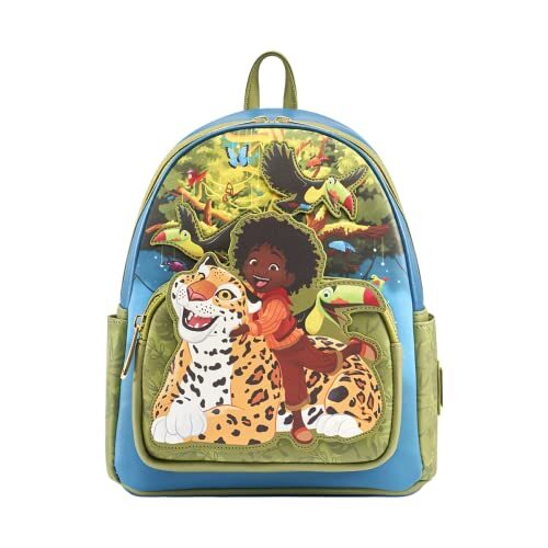 Loungefly Disney: Encanto - Antonio en Parce The Jaguar Backback, Amazon Exclusive, Multicolor