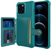 Selected by GSMpunt.nl Apple iPhone 13 Pro Max TPU Back Cover met Kunstleren Wallet Groen