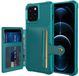 Selected by GSMpunt.nl Apple iPhone 13 Pro Max TPU Back Cover met Kunstleren Wallet Groen