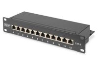 Digitus CAT 6 Patch Panel - Black