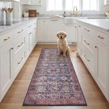 Safavieh Tucson Collection Beige en Grijs Laagpolig Tapijt 120 x 180 cm