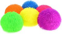 Toyz World Exclusive Johntoy Fluffy Ball fidget toys - 20 cm - Pufferbal met stekeltjes - Neon kleuren