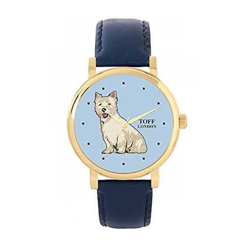 Toff London West Highland Terrier Hondenhorloge - 5059656808169