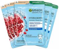 Garnier SkinActive Hydra Bomb Super Hydraterend en Opvullend Stoffen Masker Set van 5 x 28 ml
