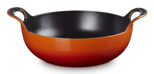 Le Creuset Wokpan / Balti Dish - 24 cm - Oranje