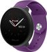 Strap-it Bracelet de montre connectée en silicone - Convient pour Polar Ignite 2 - Violet
