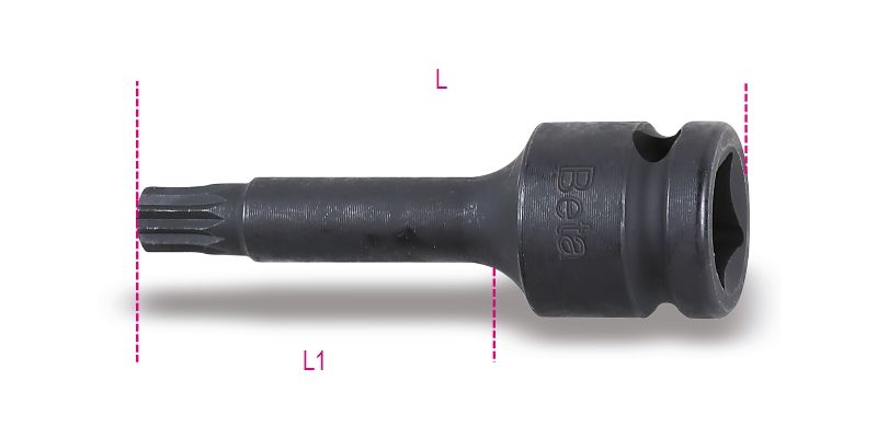 Beta 720Xzn M12 Slagdoppen Met Xzn Profiel
