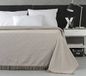 Plaidtor Kasachstan Plaid multifunctioneel, katoen, beige, 230 x 270 cm