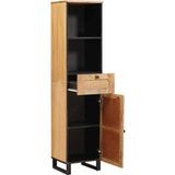 Maison Exclusive - Meuble de salle de bains marron 38 x 33 x 160 cm en bois massif de manguier