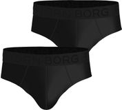 Björn Borg Sports Slip - Hommes Slip (2-pack) - Noir - XS