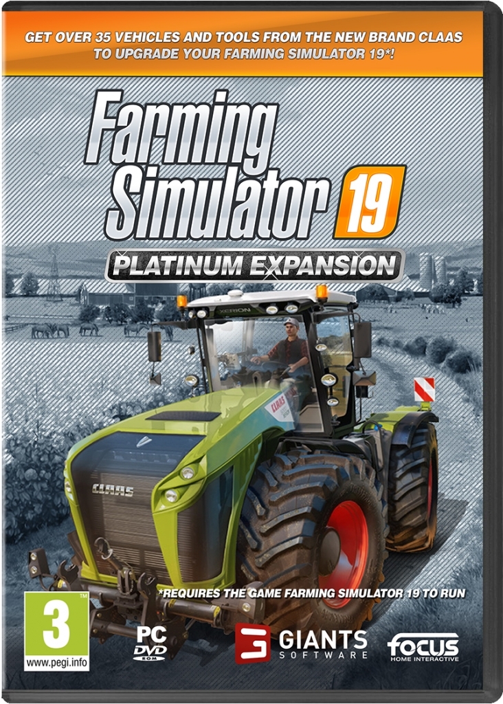 Focus Home Interactive farming simulator 19 platinum expansion pack PC