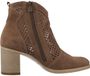 NeroGiardini Laarzen Velour Tr Capua Beige+ - Vrouwen - Leer - Maat 40