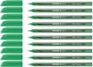 Schneider Vizz balpen (groen, M) 10 stuks