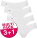 Sloggi Basic Mini Dames Slips (3+1 Gratis) - Wit - Maat 36