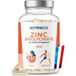 NUTRI&CO Zink Complex (TRAACS® Bisglycinaat & Liposomaal) + Selenium - 10 mg Zink Elementair - Pour Système Immunitaire, Peau, Cheveux & Ongles - 60 Capsules Végétaliennes