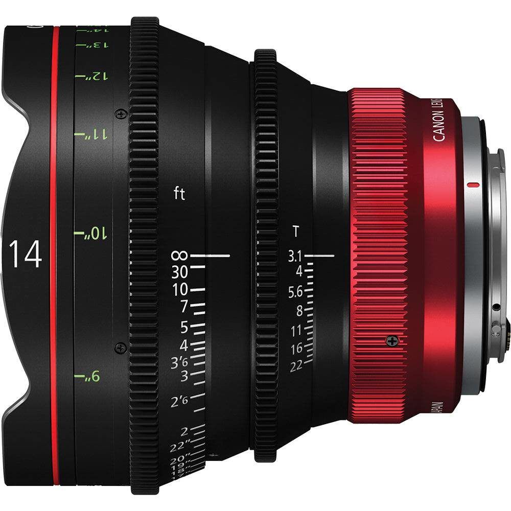 Canon CN-R 14mm T3.1 L F F Lens