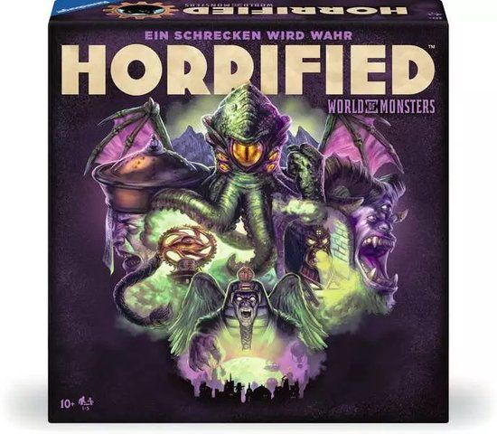 Ravensburger Horrified: World of Monsters - Spel voor volwassenen vanaf 10 jaar
