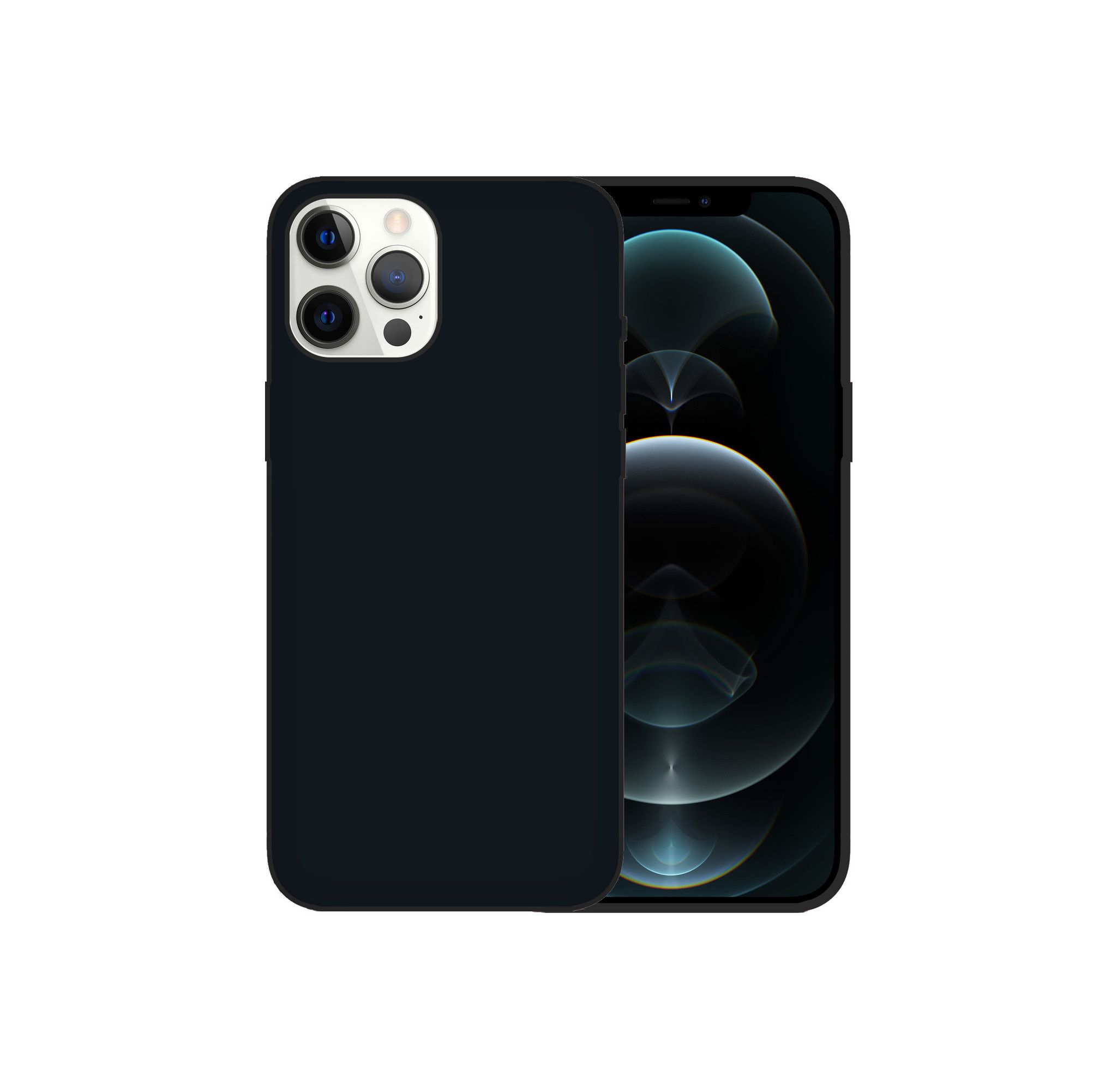 JVS Products 11 Case Hoesje Siliconen Back Cover - Apple iPhone 11 - Zwart