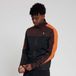 Rogelli Freeze Heren Winter Fietsjack - Bordeaux/Zwart/Oranje