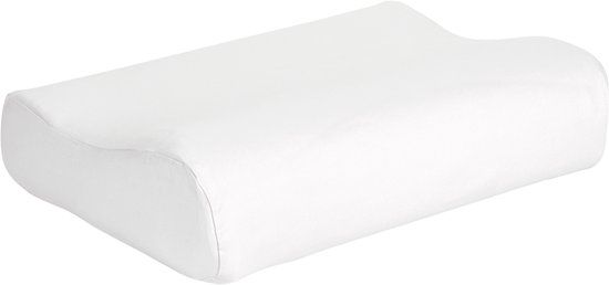 M line Wave Pillow Hoofdkussensloop - Wit
