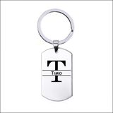 MC Living KadoExpress Sleutelhanger RVS Met Naam - Timo