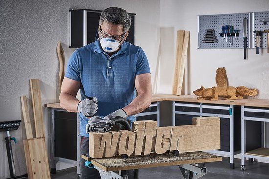 wolfcraft Cilinderrasp voor haakse slijper, Ø 31,5 mm