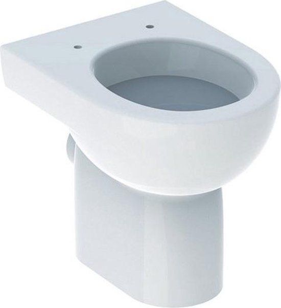Geberit 300 Basic Closetpot - 35.5x47.5cm - RVS - Wit - 5 Jaar Garantie