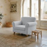 Italian Bed Linen FASHIONABLE, lichtgrijs 1-zits