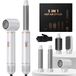 Merkloos Airstyler Airstyler haarstyler - Blaasborstel 5-in-1 - 1000 W - Drie temperatuurinstellingen - Zwart