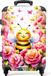 NoBoringSuitcases.com® - Kinderkoffer bloemen bij - Trolley koffer kind - 20 kg bagage