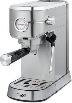 MOA SPORT Pistonmachine - Espresso - Zilver - PM01S