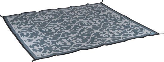 Bo-Leisure Chill mat Picnic - 2x1,8 Meter - Champagne - Tapijt - Katoen - Grijs/Bruin