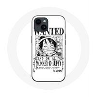 Maniacase Hoesje voor iPhone 14 Plus One Piece Manga Witte Zoek Poster
