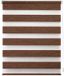 Lichtblick Sonnenschutzsysteme GmbH Lichtblick Dubbel rolgordijn Askersund Bruin Polyester 60x150 cm