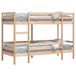 Maison Exclusive - Lit superposé avec matelas, 90 x 200 cm, en pin massif