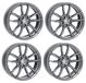 Rial jantes, modèle X12, 7.5x18 pouces, ET46, 5x112 trous de boulon, convient pour AUDI A3 Sportback, Limousine, A3, A6, S3, TT
